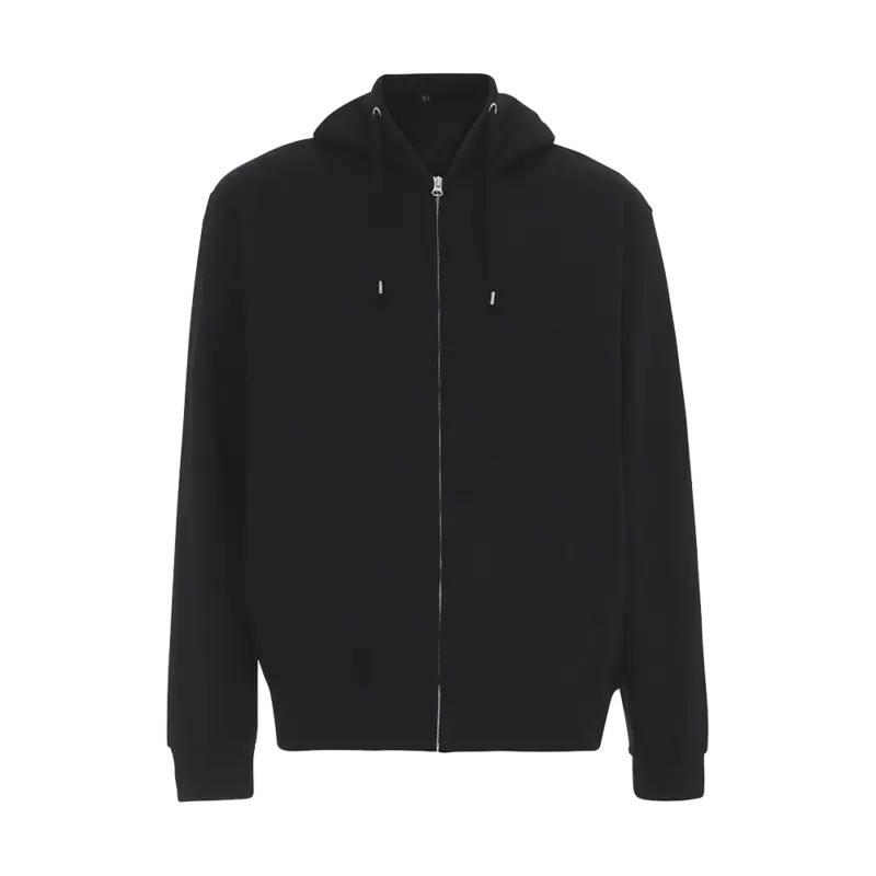 Labelfree Hooded Zip Sweat