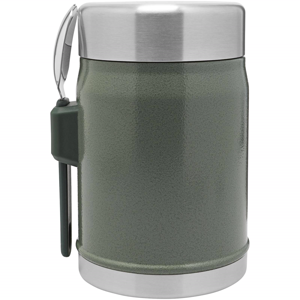 Stanley Legendary 400 ml madbeholder med ske i farven Skovgrøn