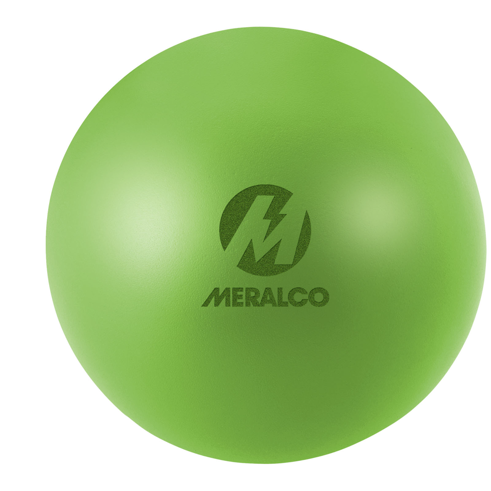 Cool antistressbold i farven Limefarvet