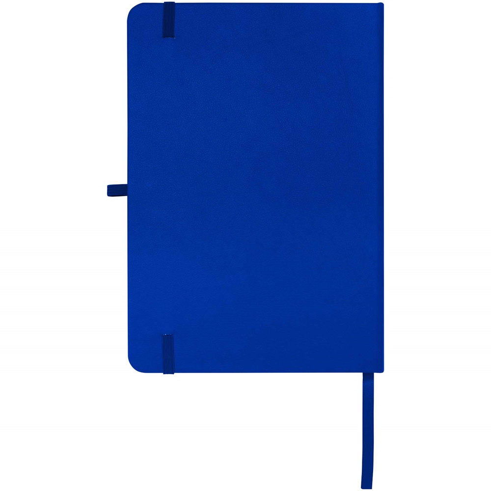 Teak A5 genvunden hardcover notesbog med linjerede sider i farven Kongeblå
