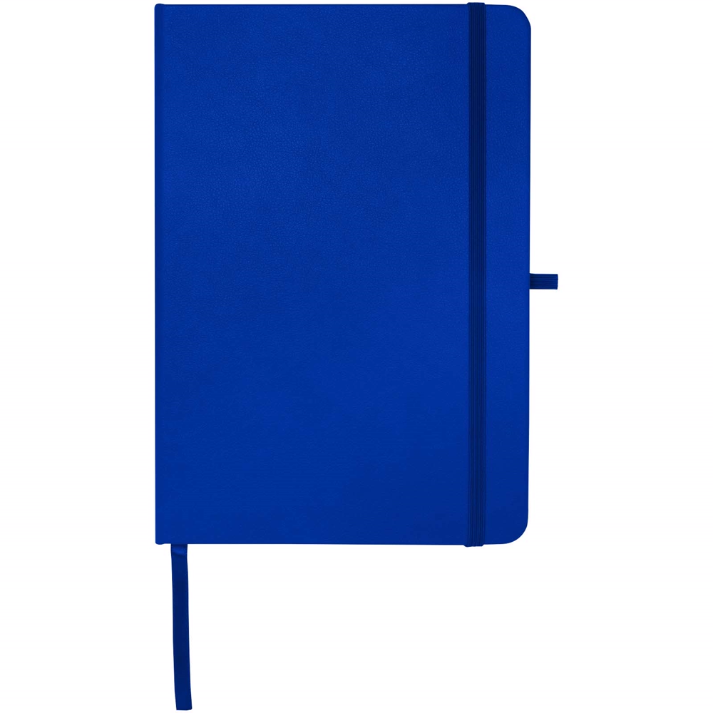 Teak A5 genvunden hardcover notesbog med linjerede sider i farven Kongeblå