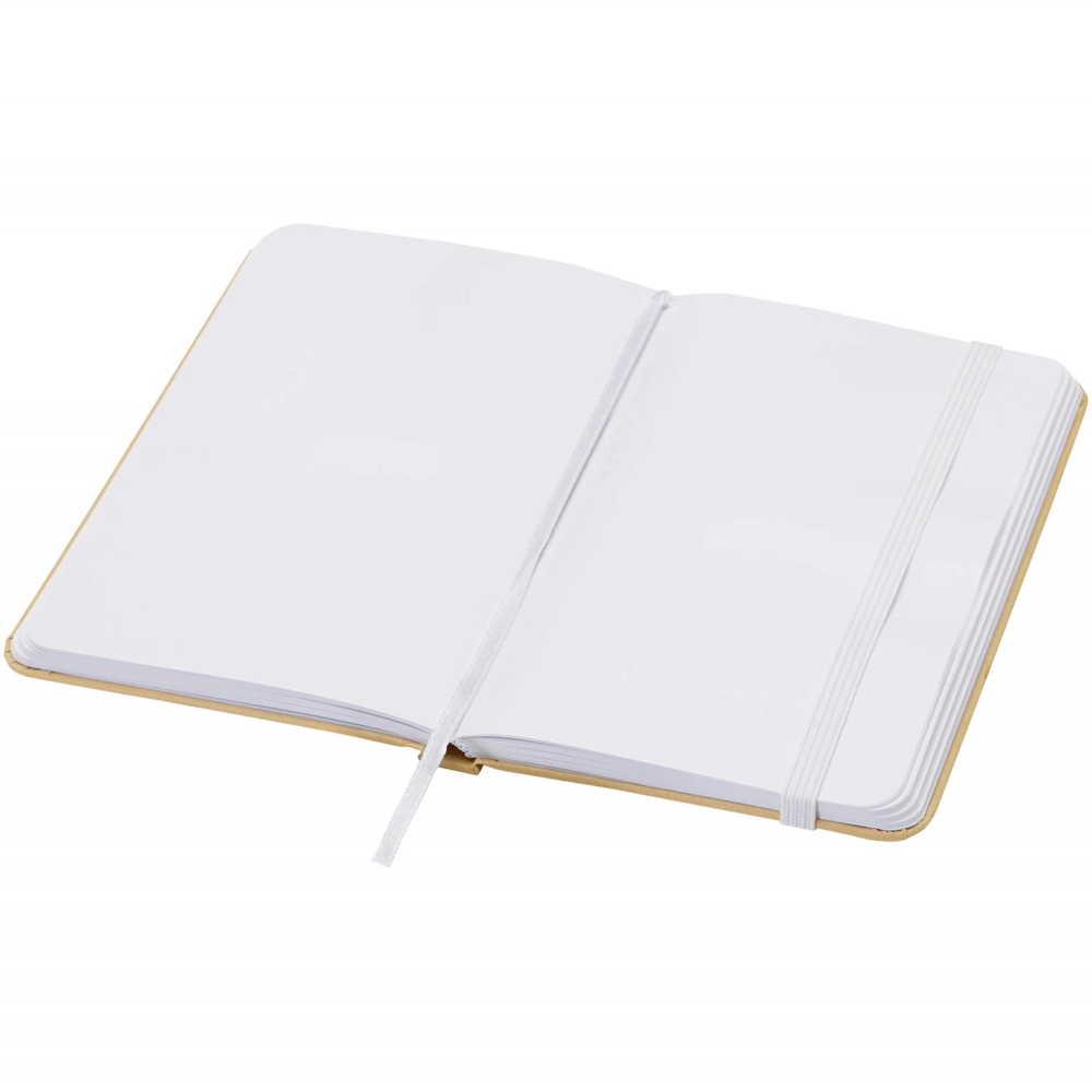 Reed A6 genvunden hardcover notesbog med almindelige sider i farven Hvid