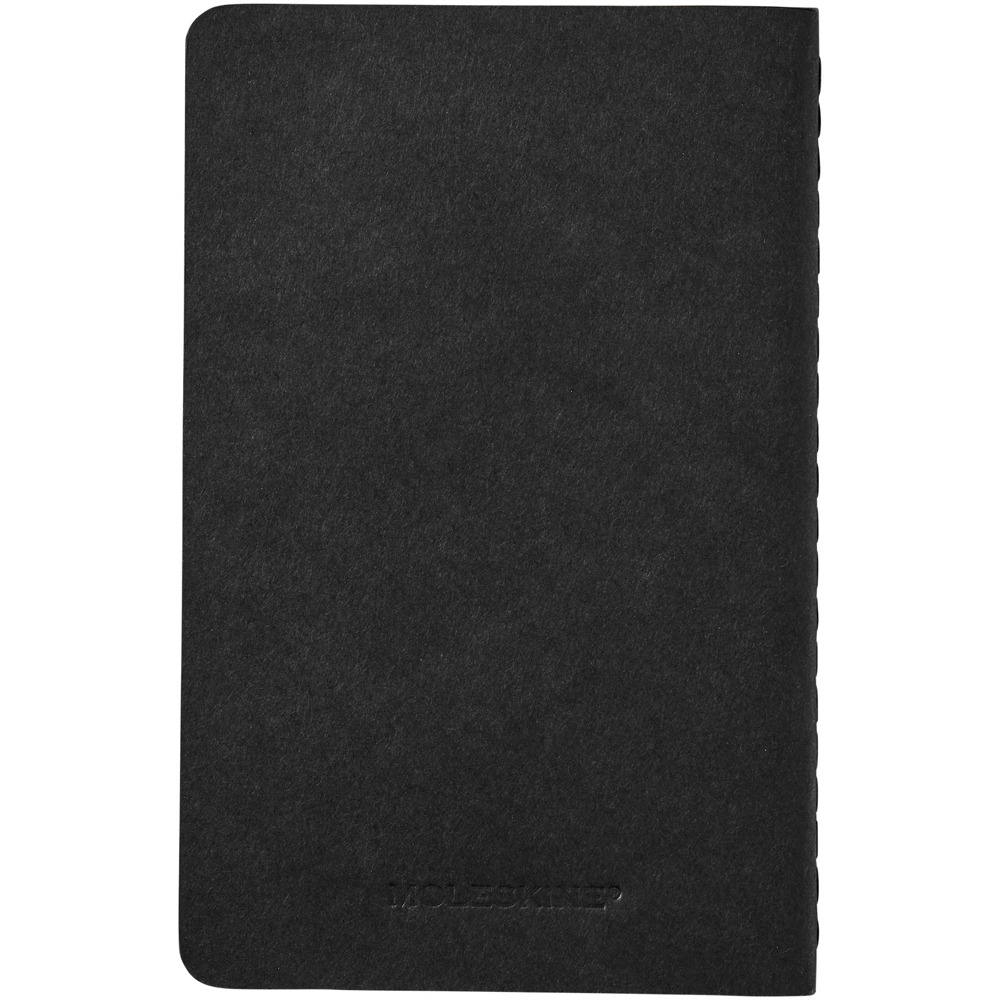 Moleskine Cahier Journal PK - linjeret i farven Ensfarvet sort