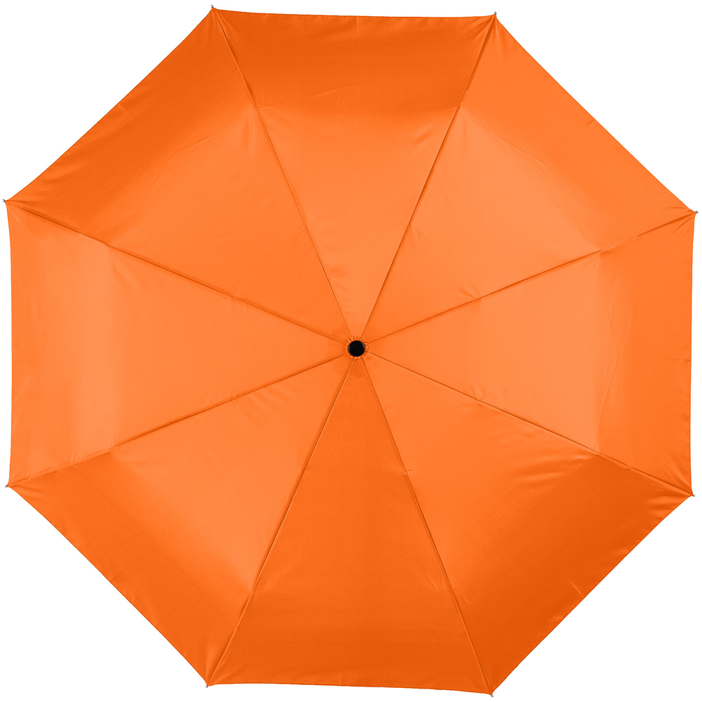 Alex 21,5" foldbar, fuldautomatisk paraply i farven Orange