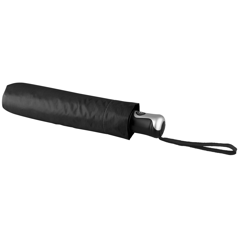 Alex 21,5" foldbar, fuldautomatisk paraply i farven Ensfarvet sort