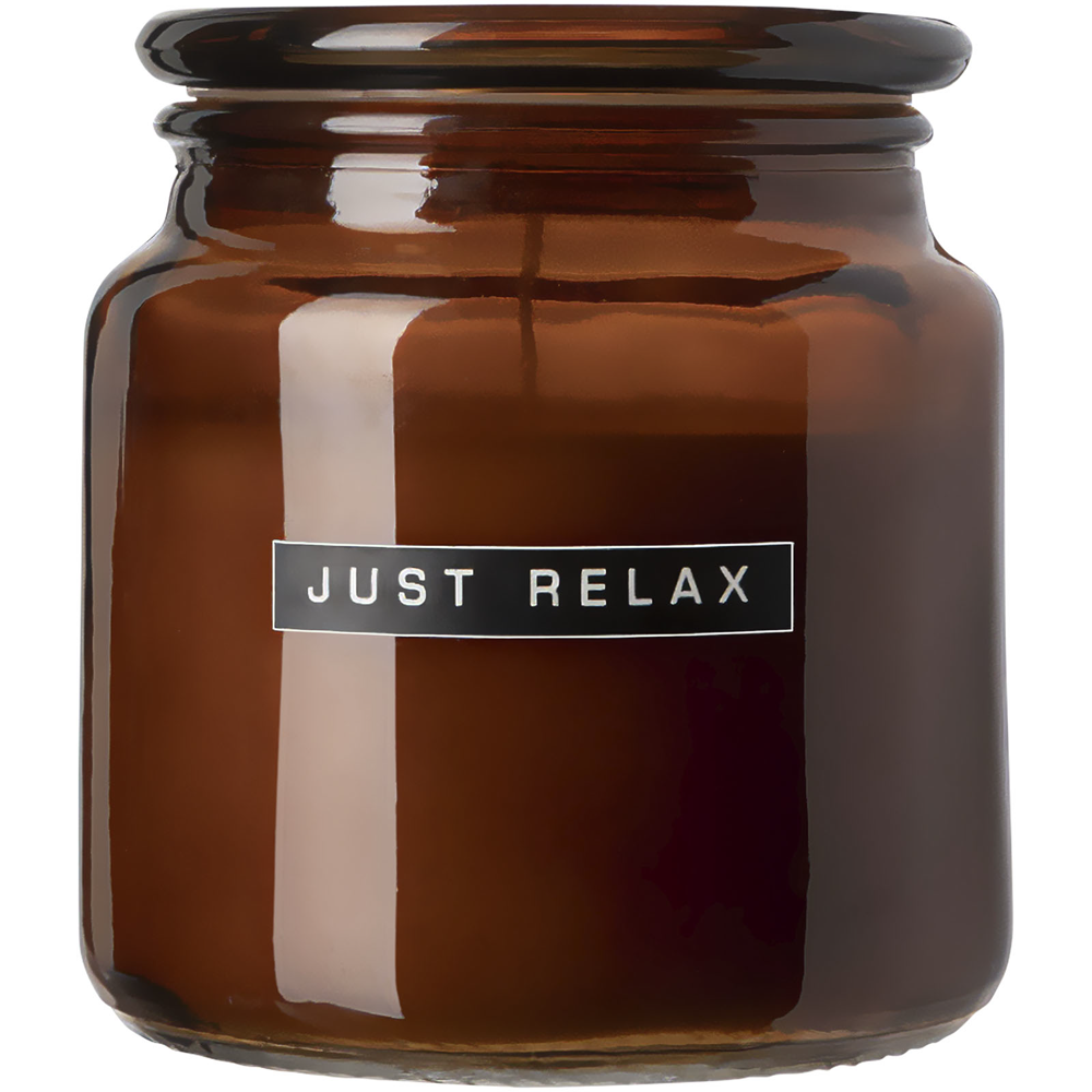 WELLmark Let's Get Cozy duftlys – duft af cedertræ i farven Sol gul
