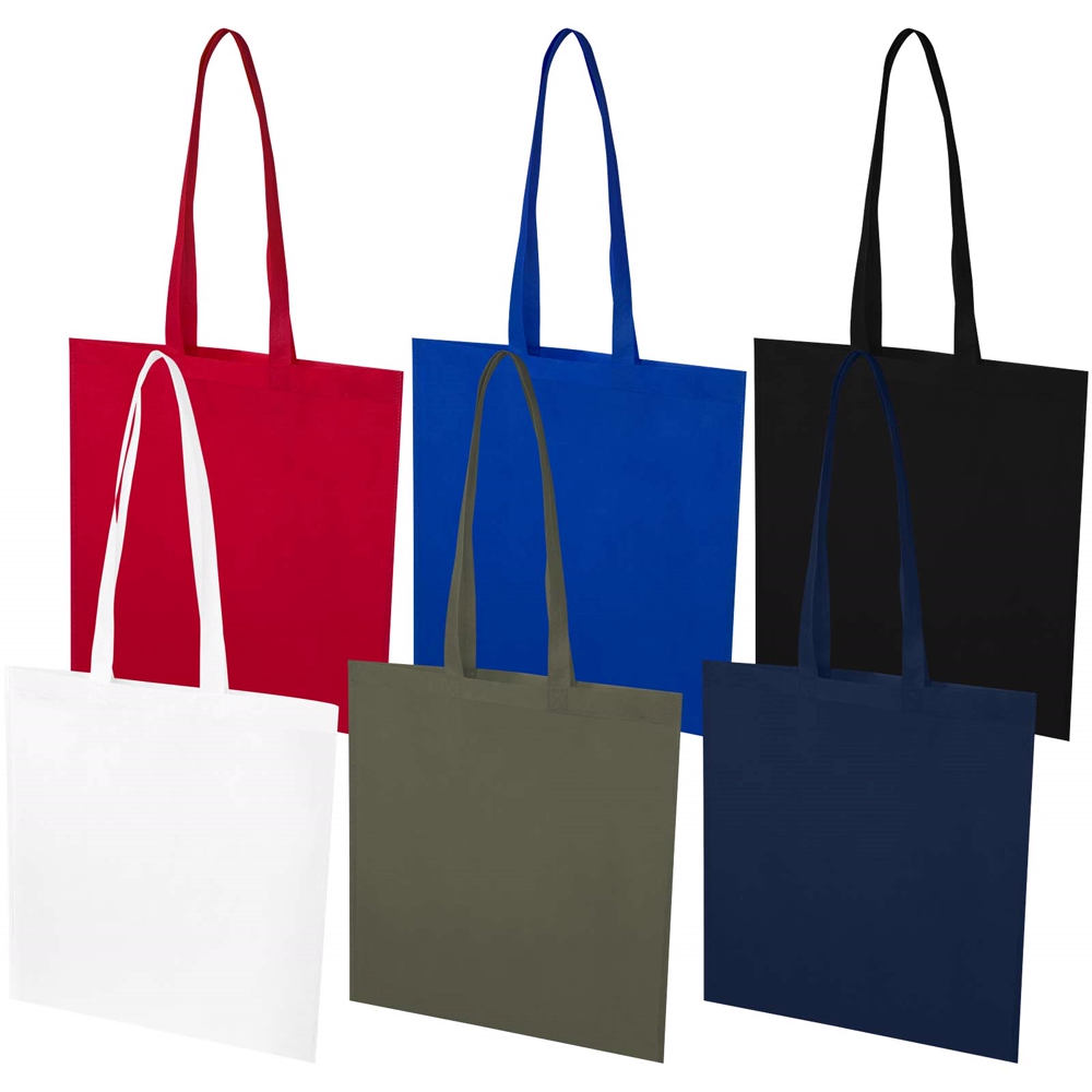 EcoSeal konventionel GRS genvundet non woven mulepose på 6 l i farven Hvid