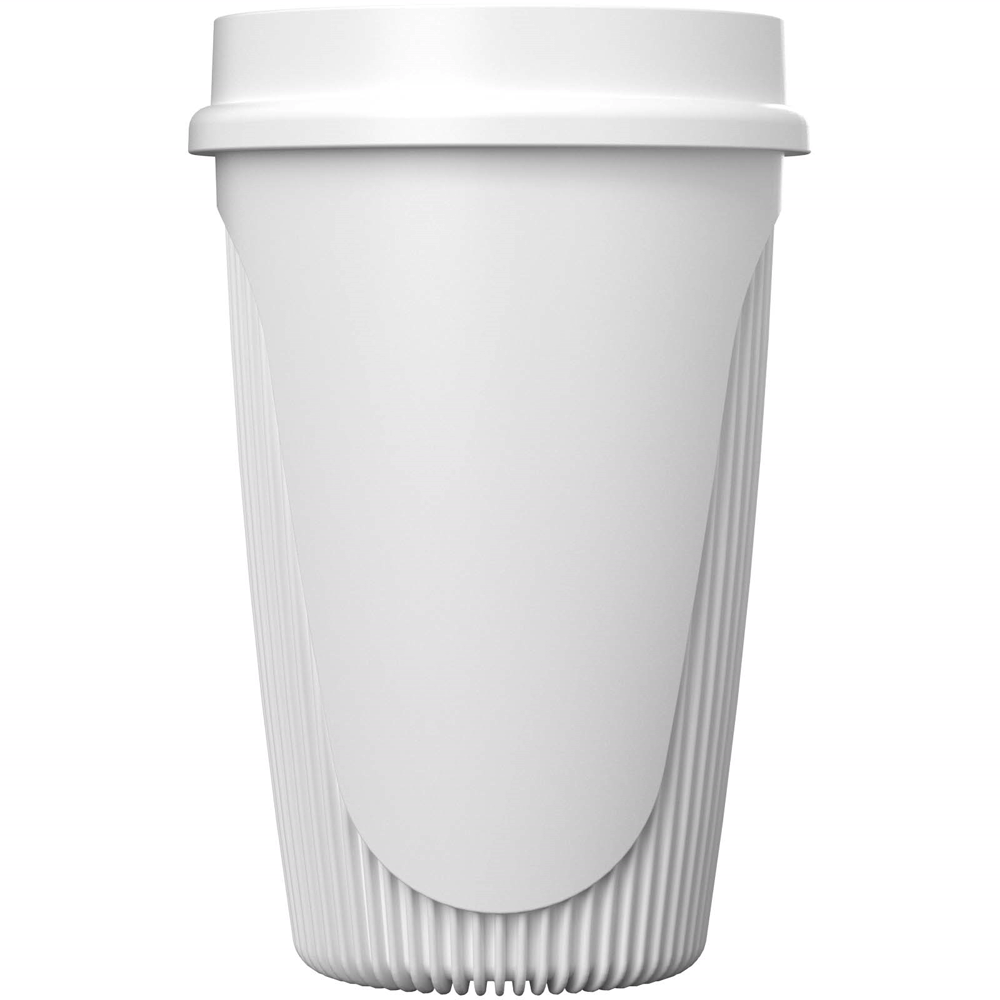 Alto POP 350 ml krus med 360° låg i farven Hvid