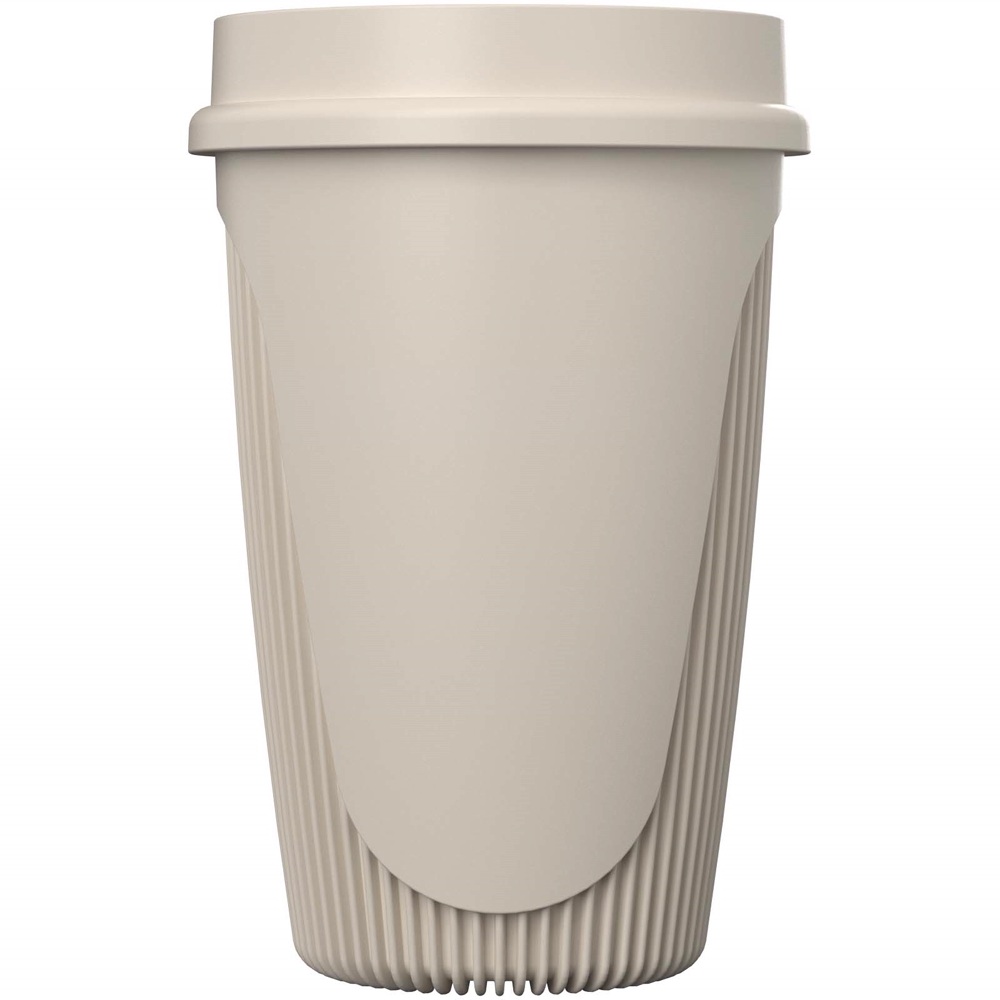 Alto POP 350 ml krus med 360° låg i farven Sandsten