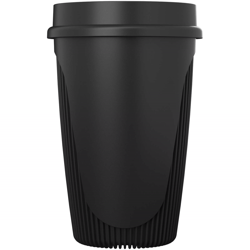Alto POP 350 ml krus med 360° låg i farven Ensfarvet sort