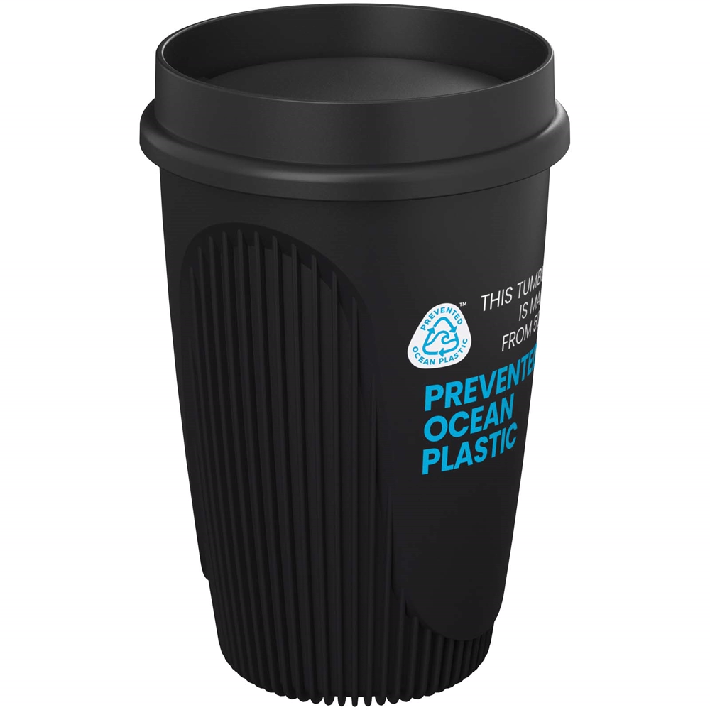 Alto POP 350 ml krus med 360° låg i farven Ensfarvet sort