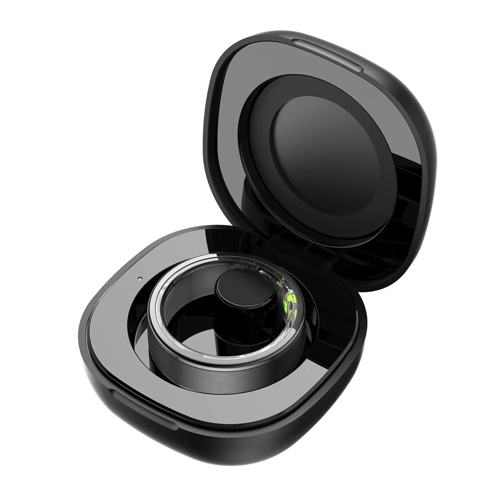 Prixton Orbyt smart ring i farven Ensfarvet sort