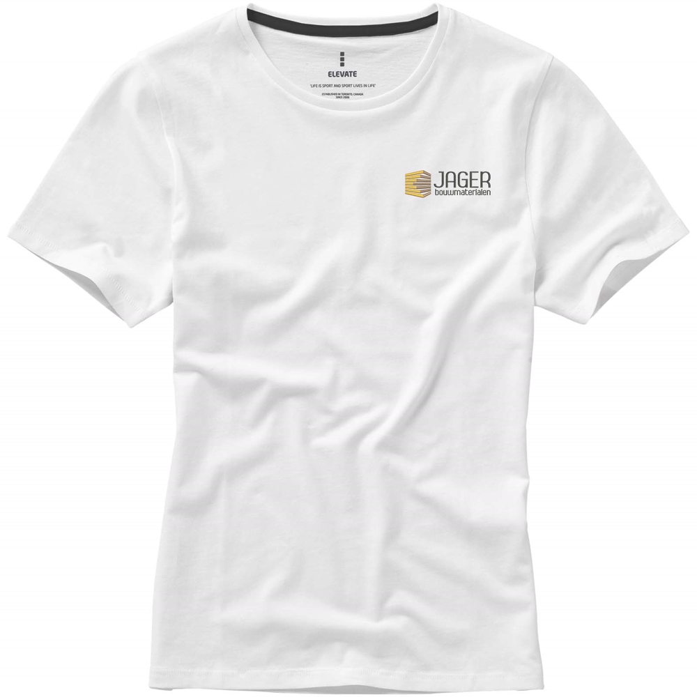 Nanaimo kortærmet t-shirt til kvinder i farven Hvid