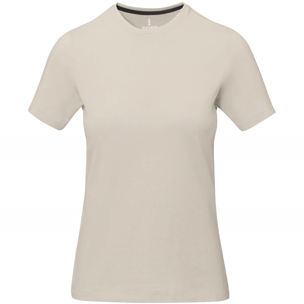 Nanaimo kortærmet t-shirt til kvinder i farven Sandsten