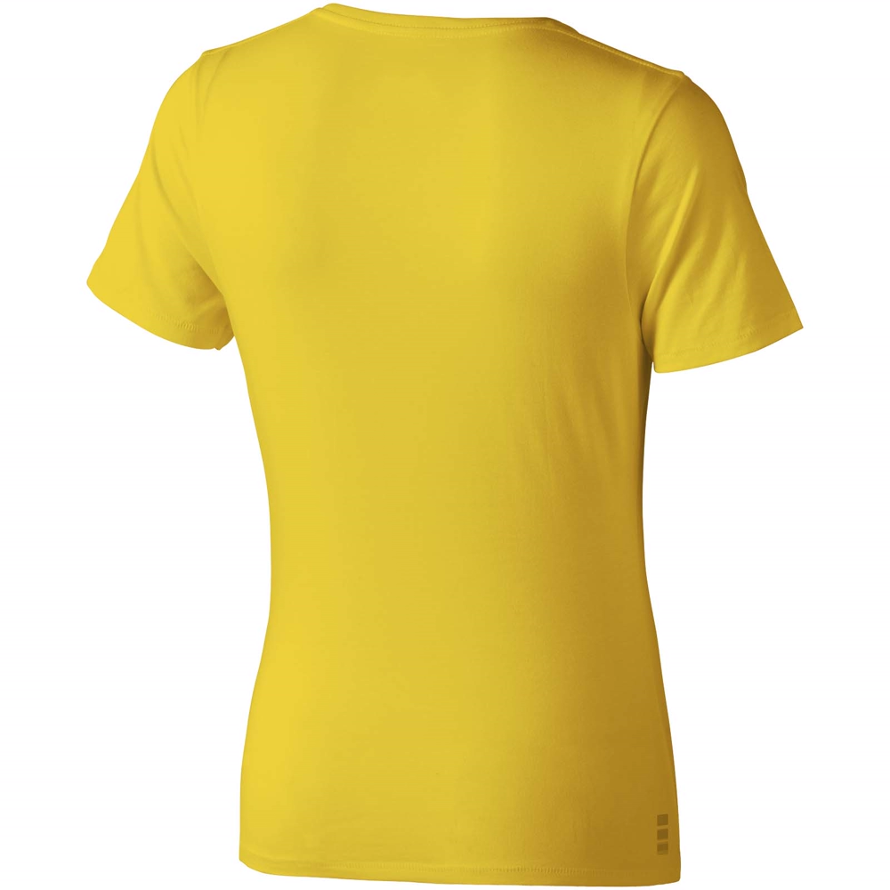 Nanaimo kortærmet t-shirt til kvinder i farven Gul