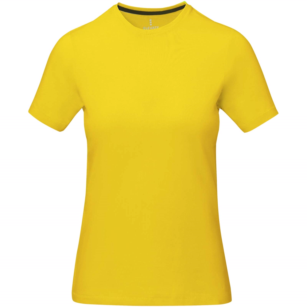 Nanaimo kortærmet t-shirt til kvinder i farven Gul