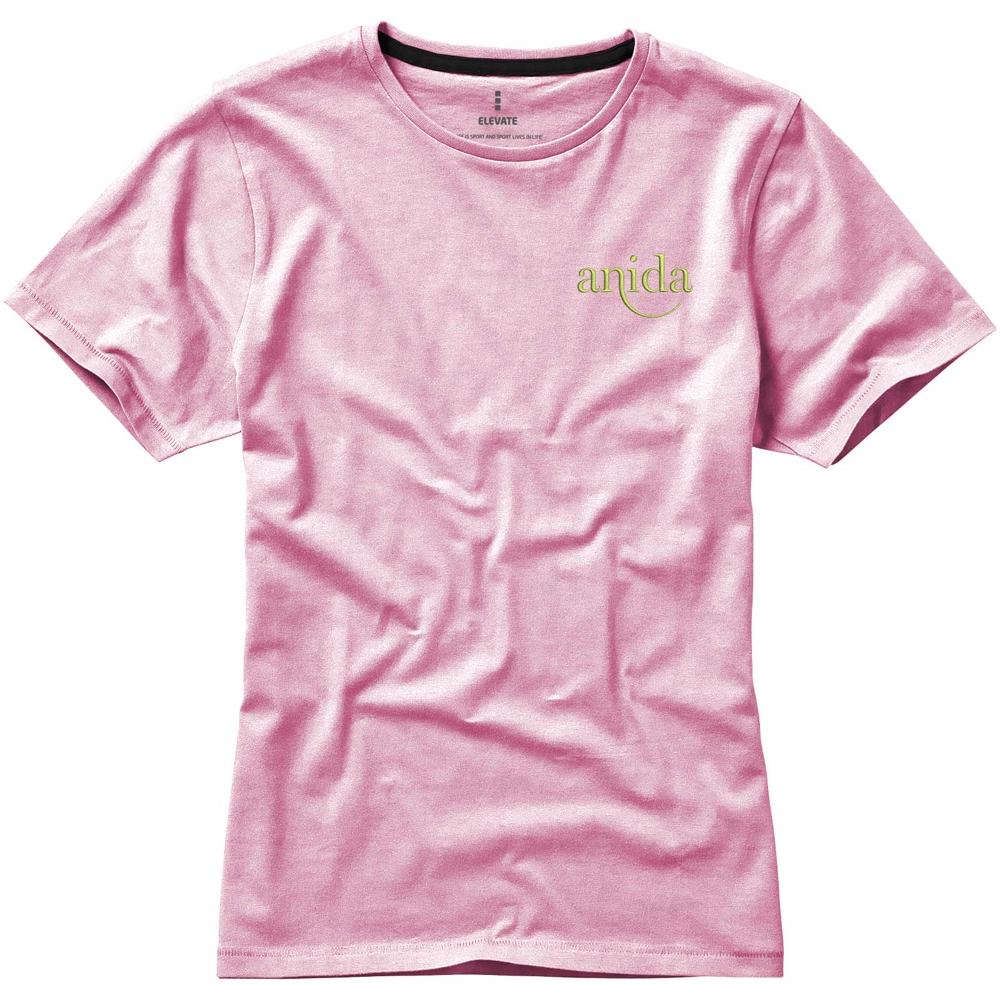 Nanaimo kortærmet t-shirt til kvinder i farven Lyserød