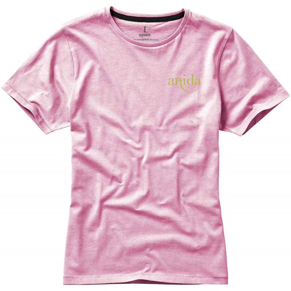Nanaimo kortærmet t-shirt til kvinder i farven Lyserød