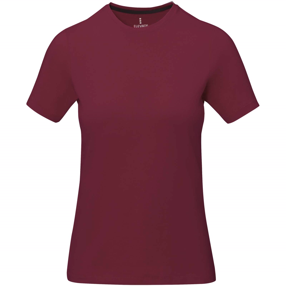 Nanaimo kortærmet t-shirt til kvinder i farven Bourgogne