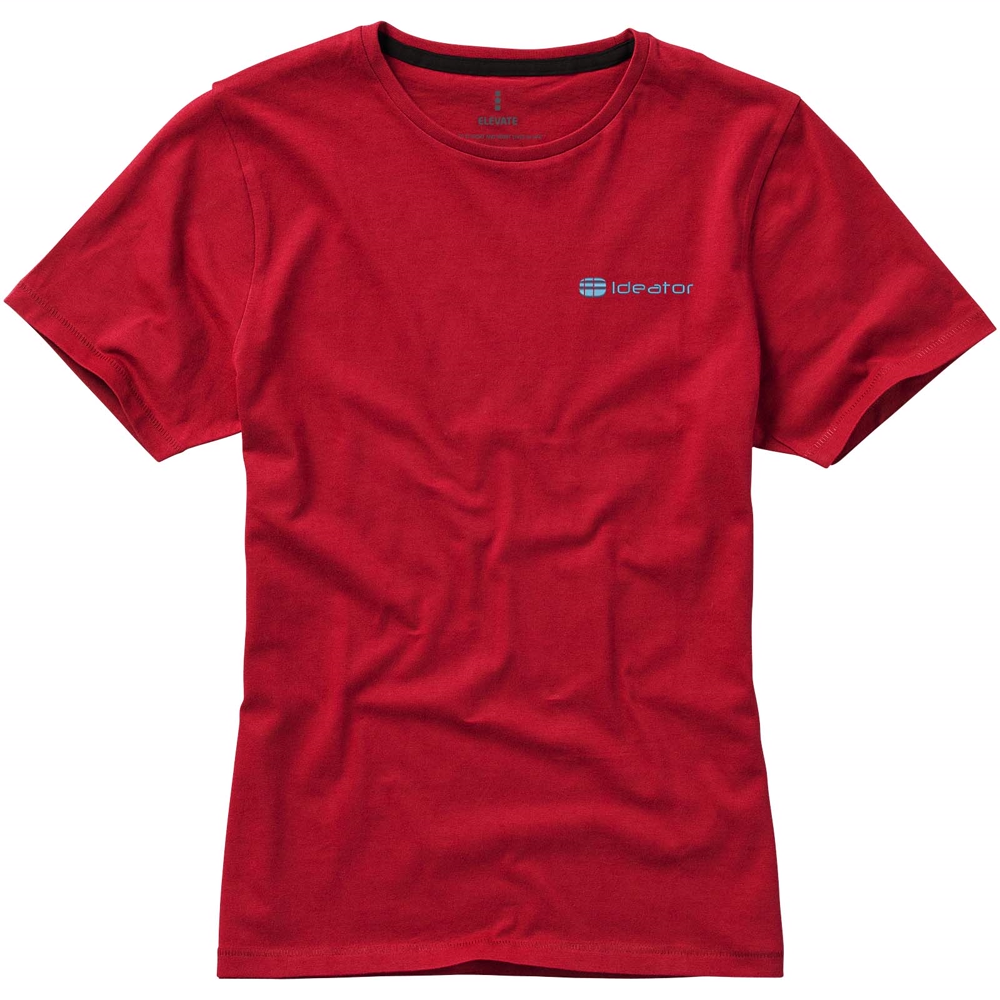 Nanaimo kortærmet t-shirt til kvinder i farven Rød