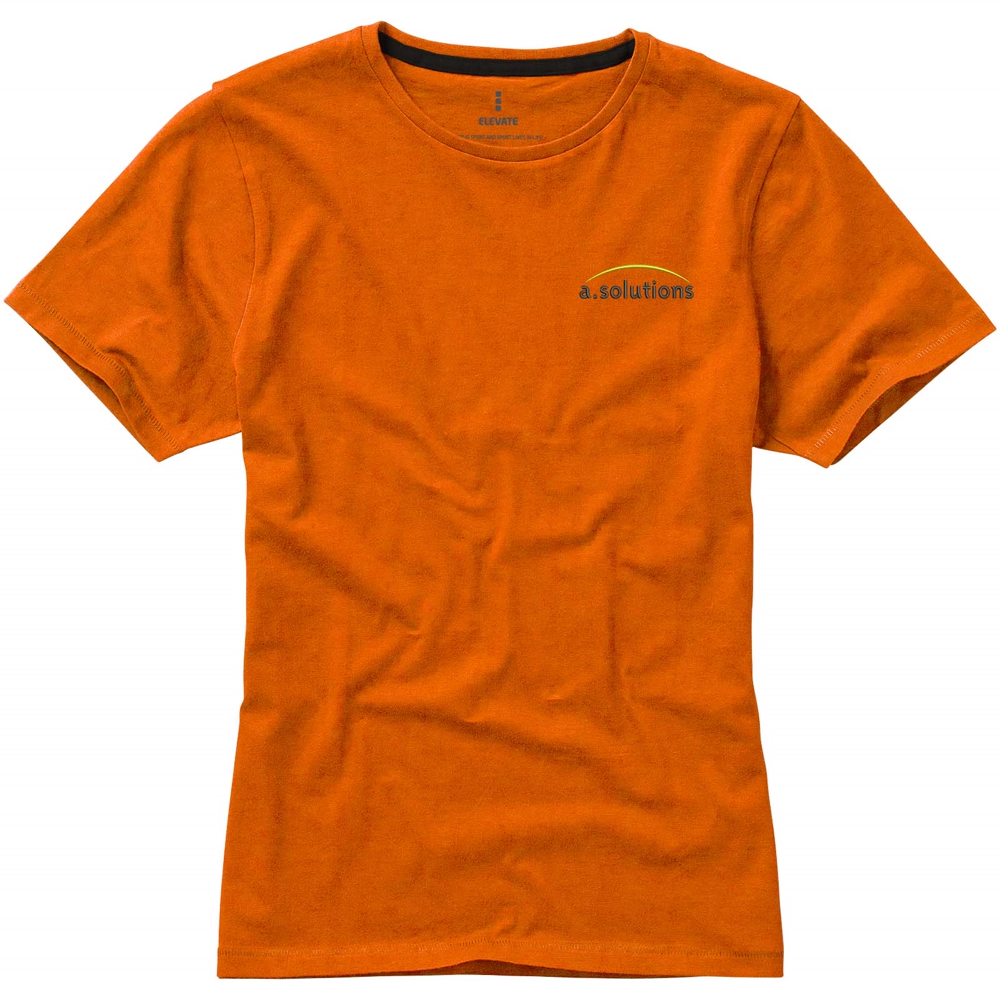Nanaimo kortærmet t-shirt til kvinder i farven Orange