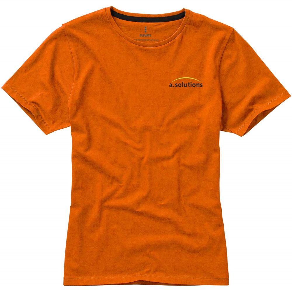 Nanaimo kortærmet t-shirt til kvinder i farven Orange
