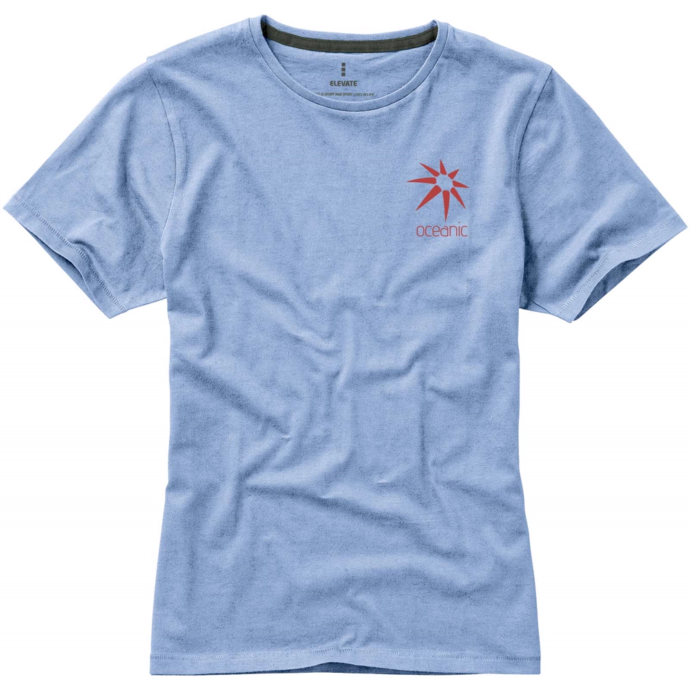 Nanaimo kortærmet t-shirt til kvinder i farven Lyseblå