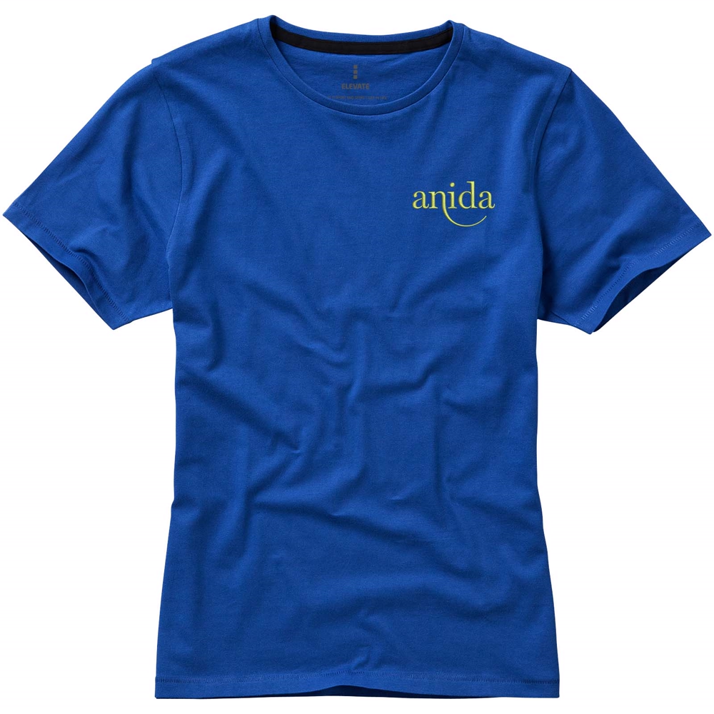 Nanaimo kortærmet t-shirt til kvinder i farven Blå