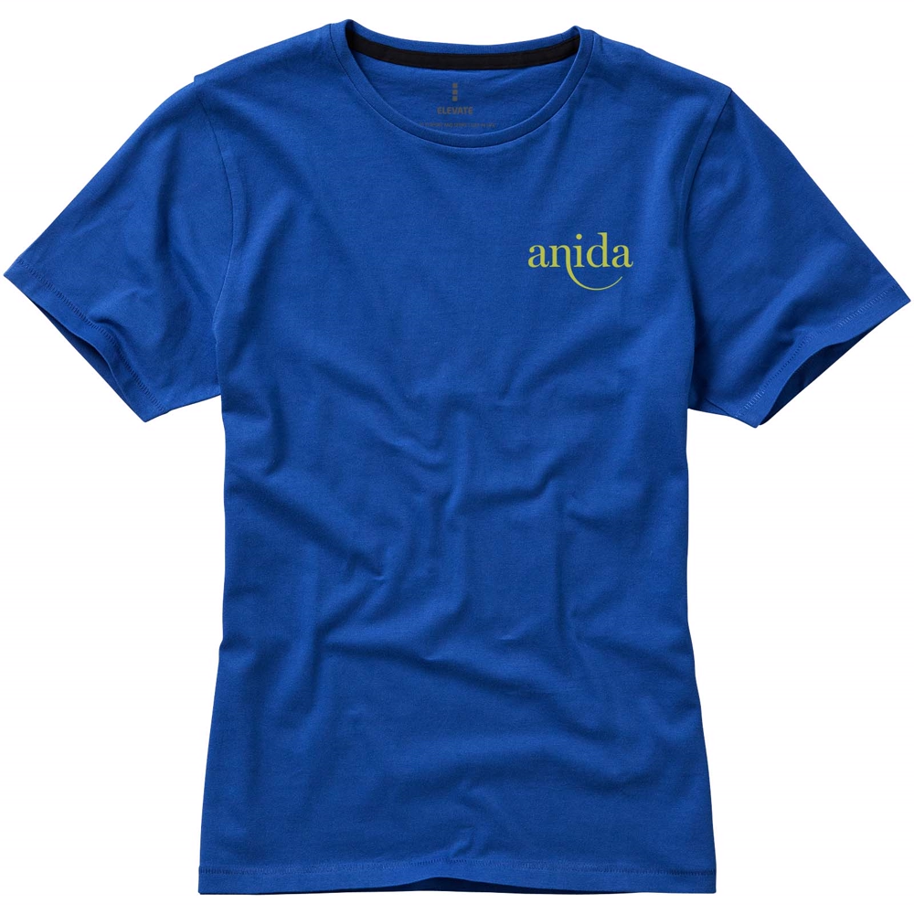 Nanaimo kortærmet t-shirt til kvinder i farven Blå