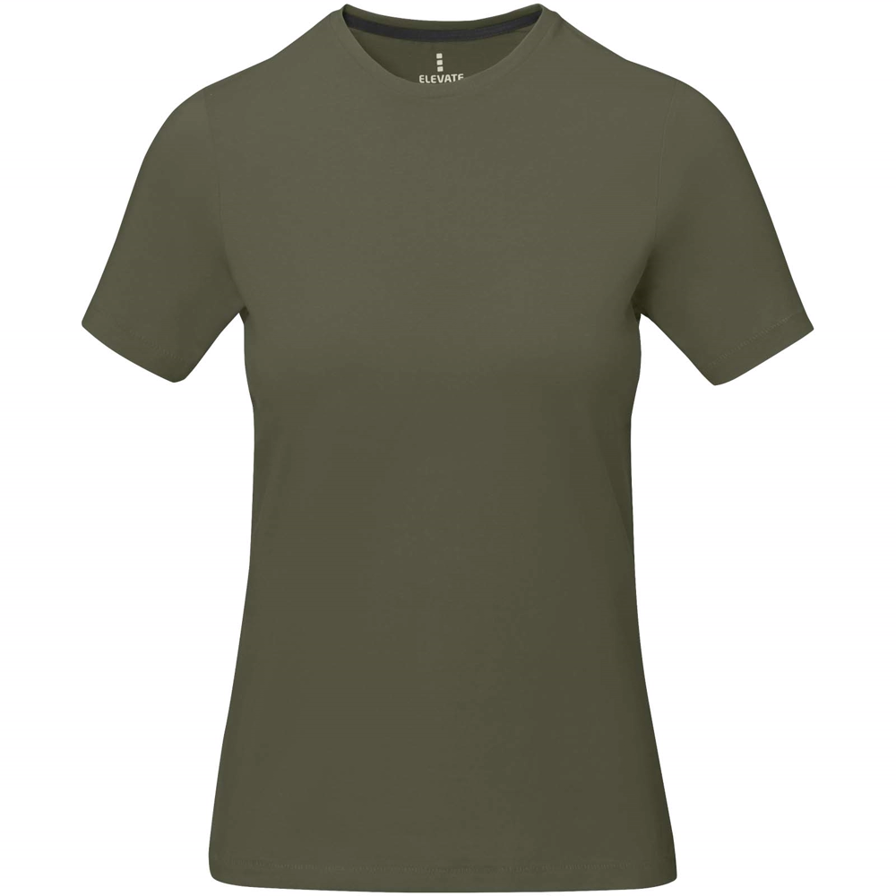 Nanaimo kortærmet t-shirt til kvinder i farven Skovgrøn