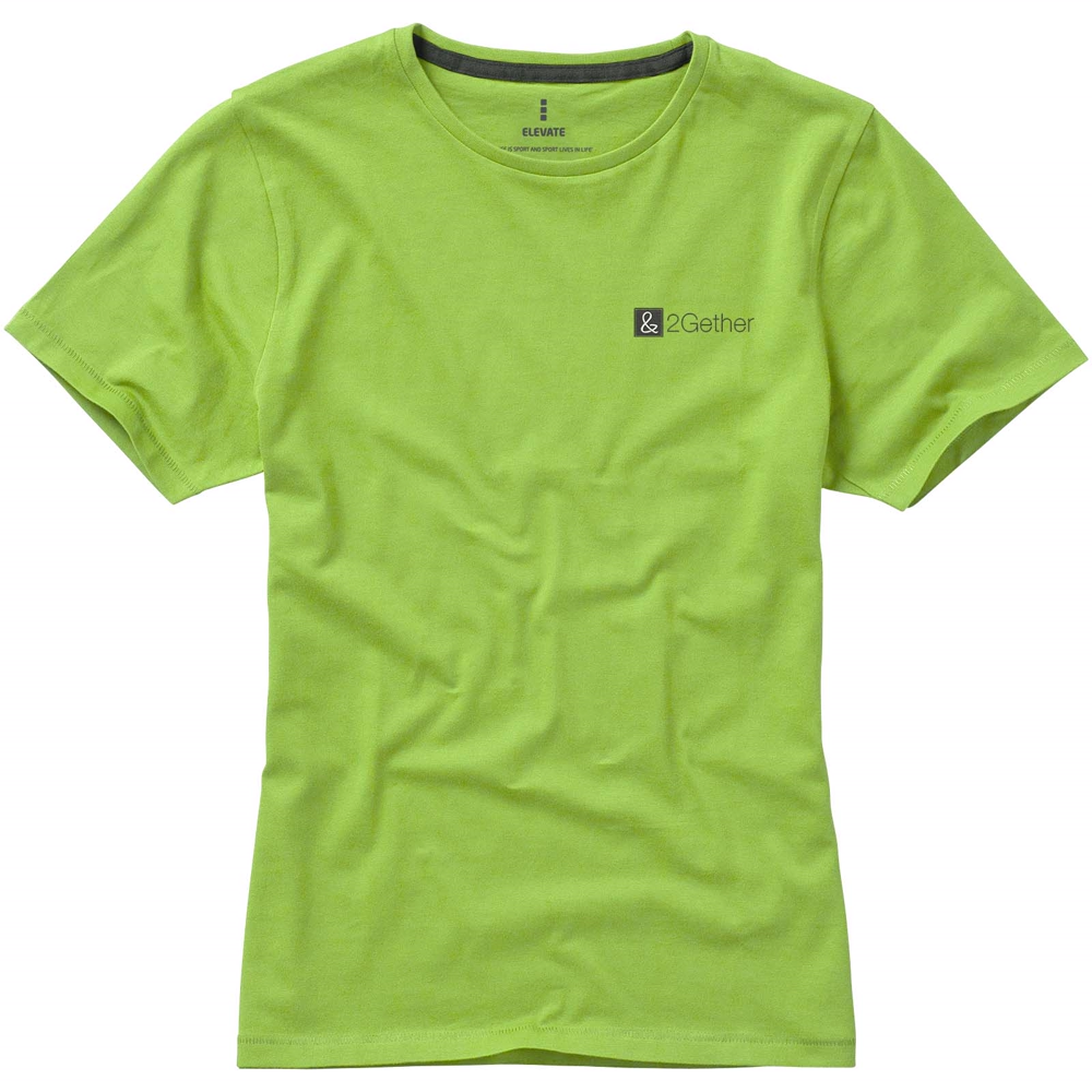 Nanaimo kortærmet t-shirt til kvinder i farven Æblegrøn