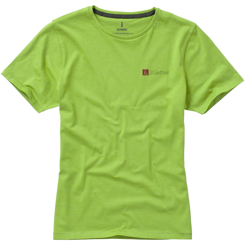 Nanaimo kortærmet t-shirt til kvinder i farven Æblegrøn