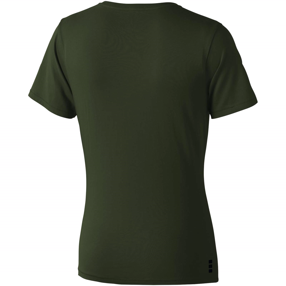 Nanaimo kortærmet t-shirt til kvinder i farven Armygrøn