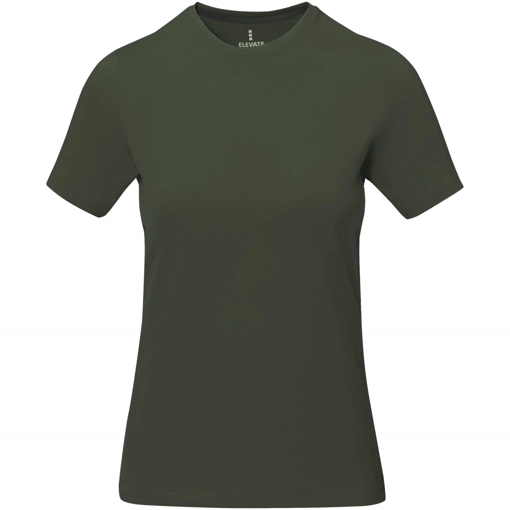 Nanaimo kortærmet t-shirt til kvinder i farven Armygrøn