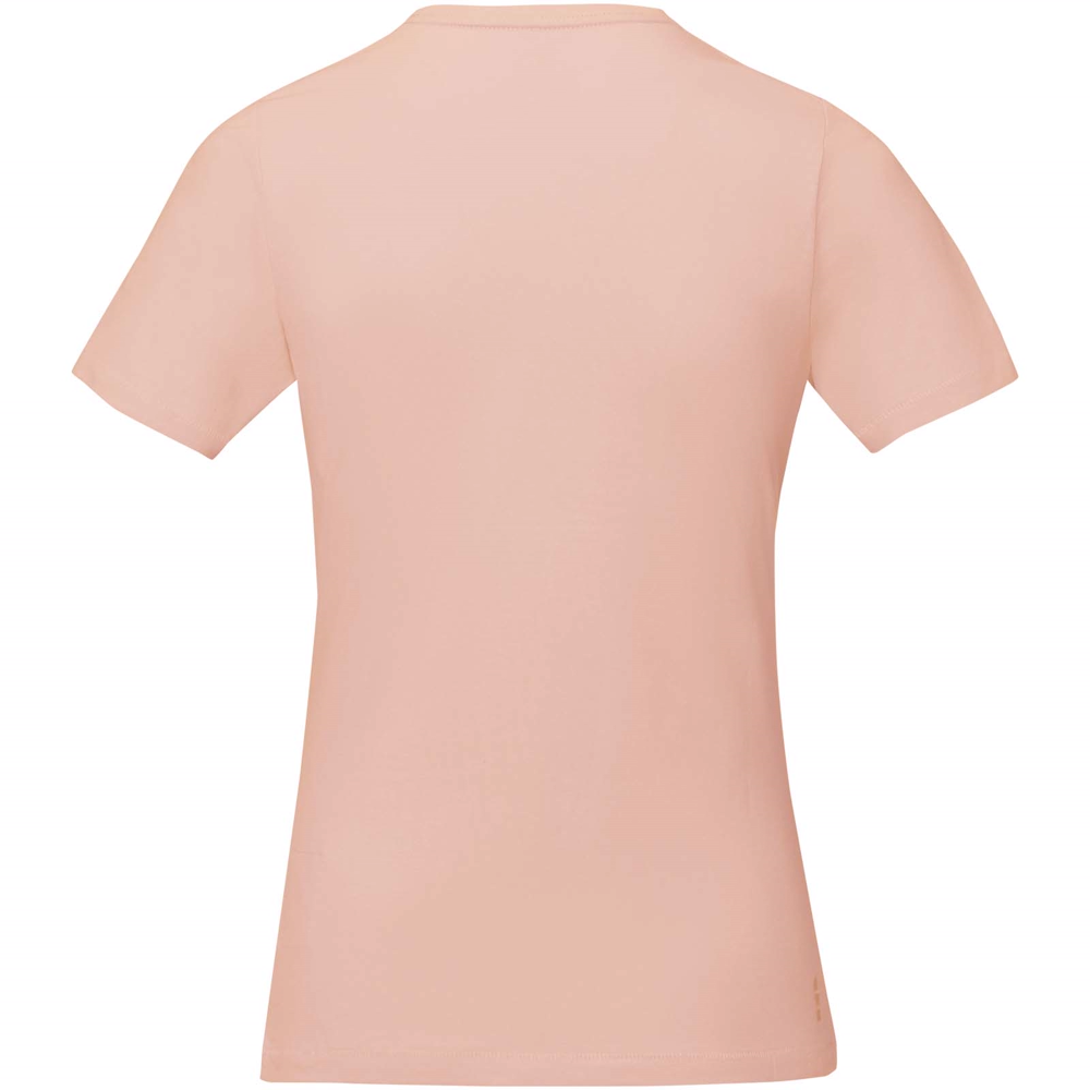 Nanaimo kortærmet t-shirt til kvinder i farven Bleg rosa