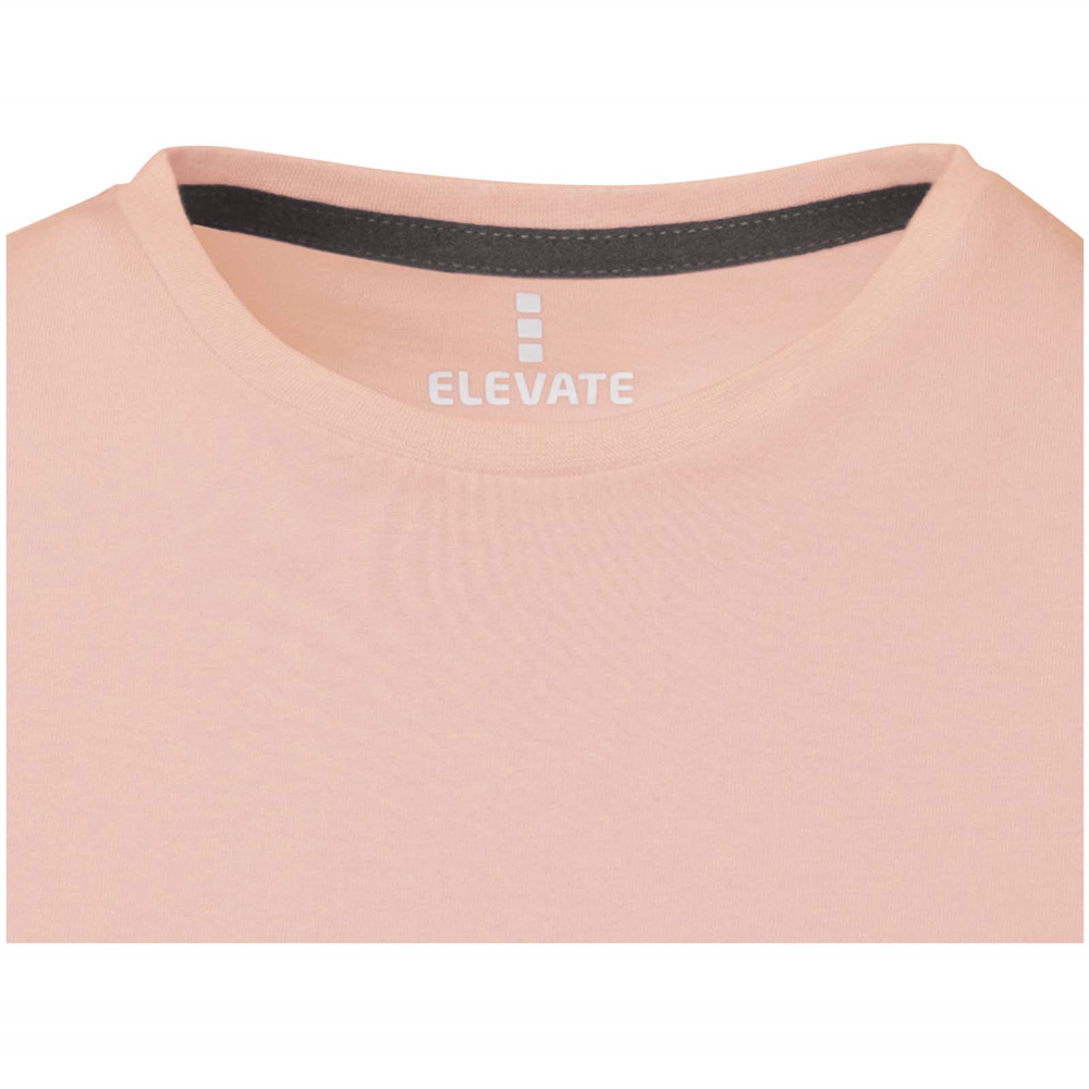 Nanaimo kortærmet t-shirt til kvinder i farven Bleg rosa