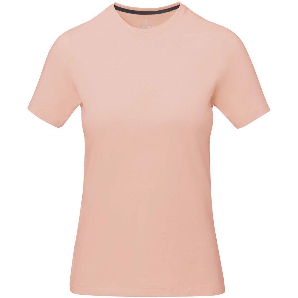 Nanaimo kortærmet t-shirt til kvinder i farven Bleg rosa