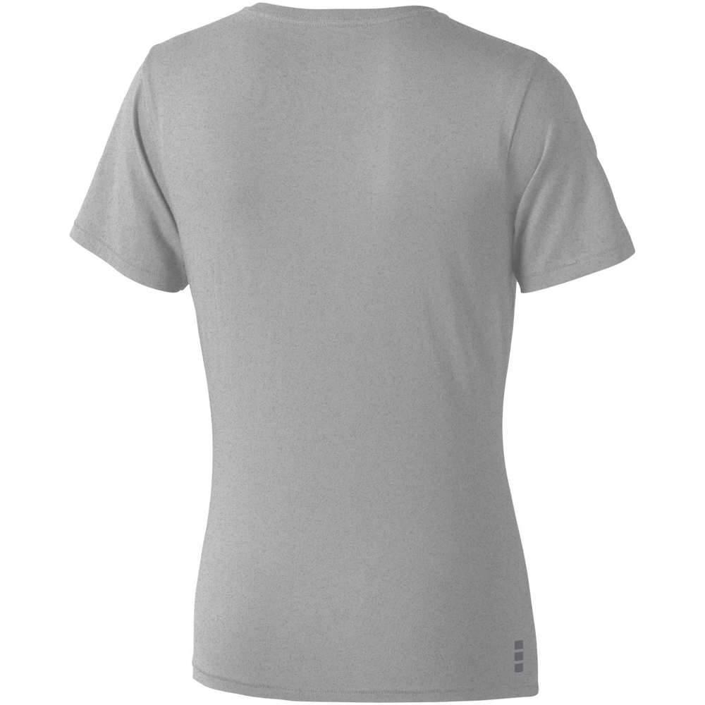 Nanaimo kortærmet t-shirt til kvinder i farven Gråmelange
