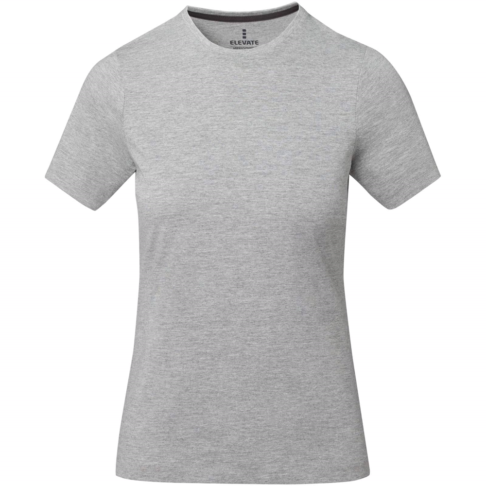 Nanaimo kortærmet t-shirt til kvinder i farven Gråmelange