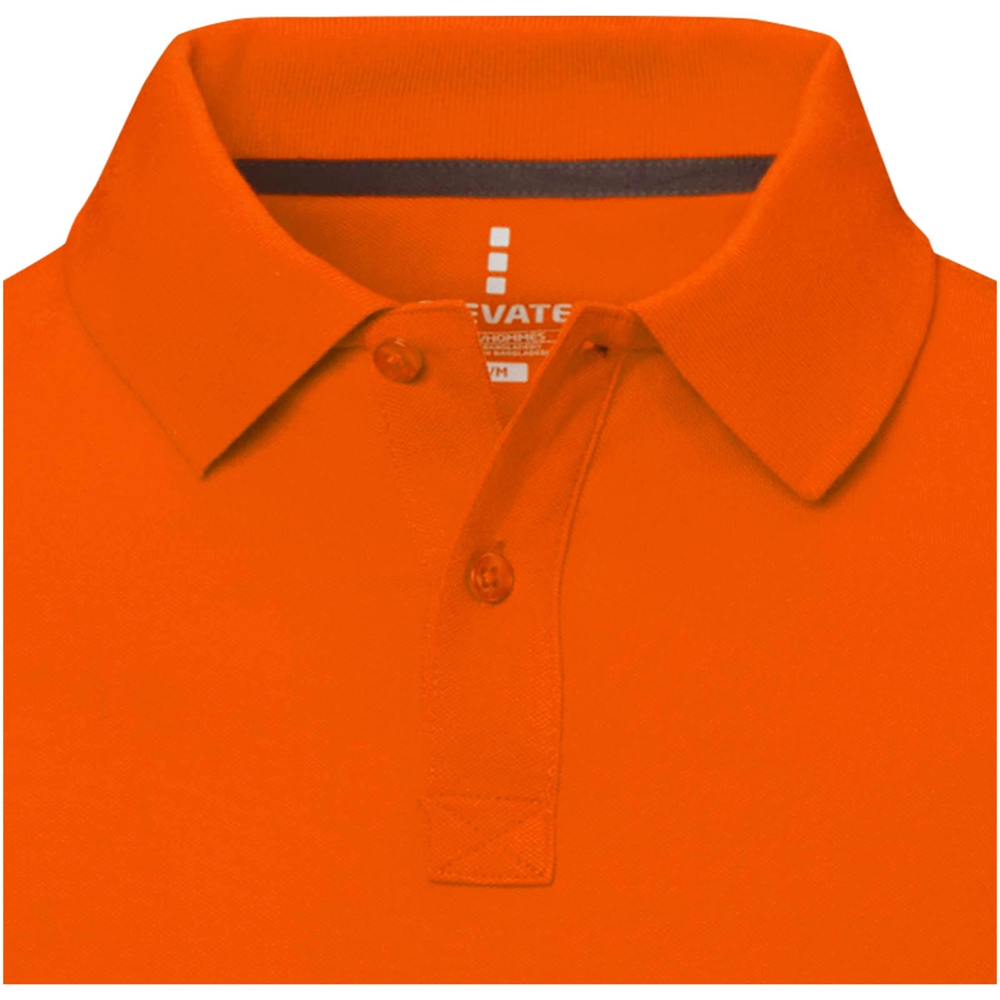 Calgary 200 g/m² kortærmet polo til mænd i farven Orange
