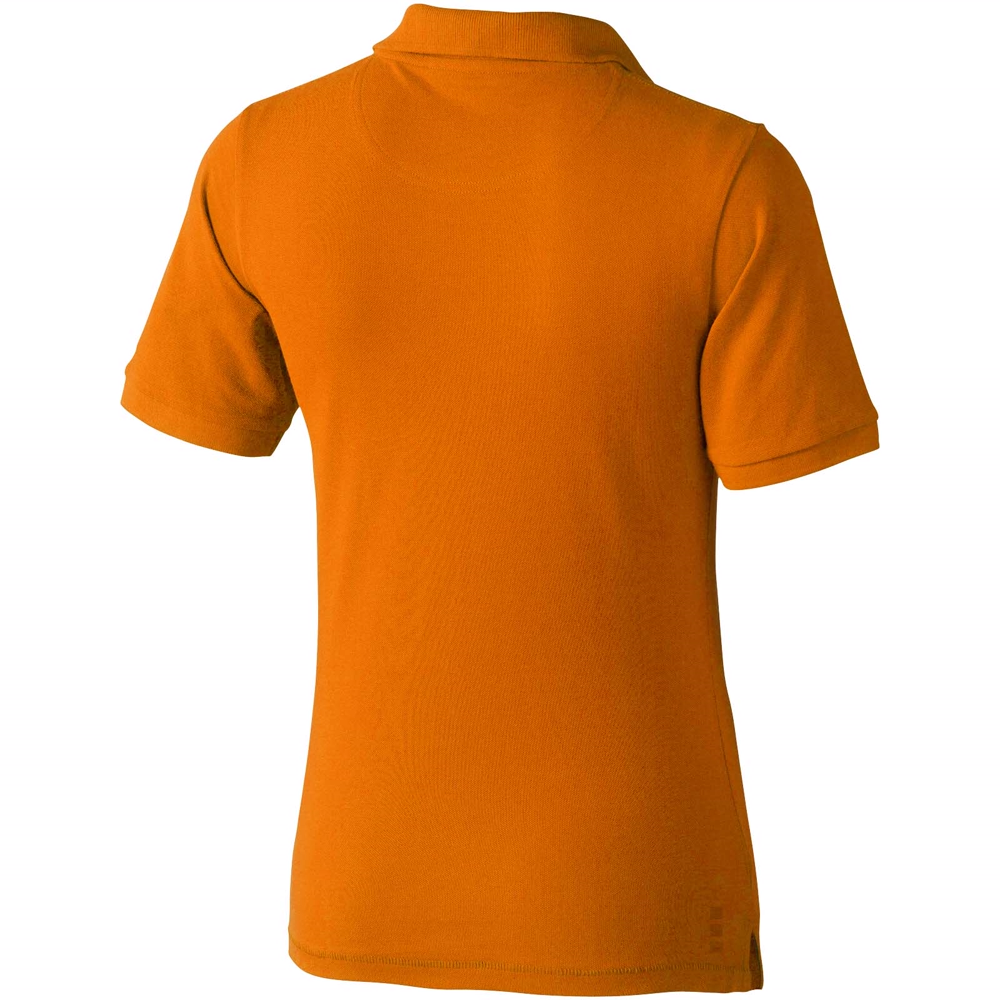 Calgary 200 g/m² kortærmet polo til kvinder i farven Orange