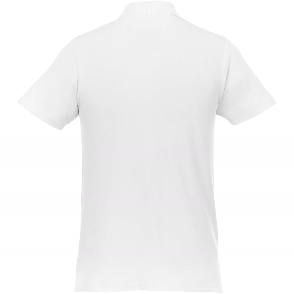 Helios 180 g/m² kortærmet polo til mænd i farven Hvid