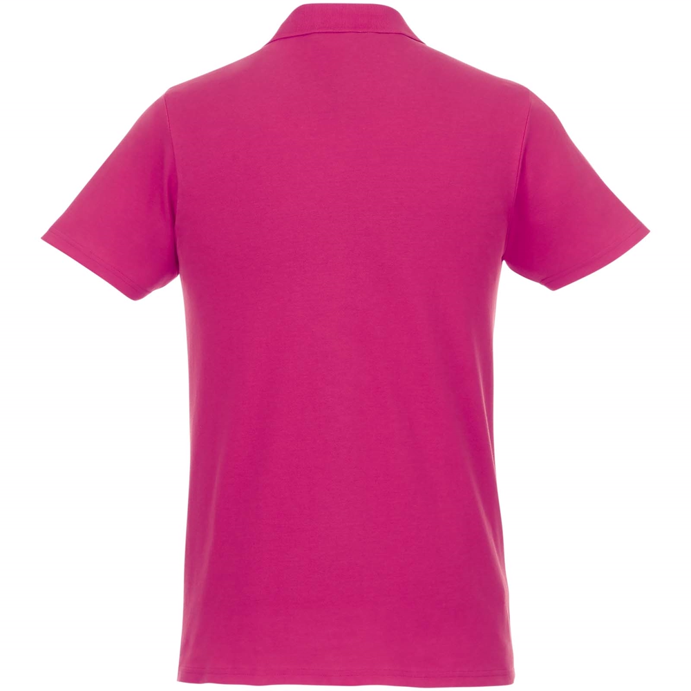 Helios 180 g/m² kortærmet polo til mænd i farven Magenta