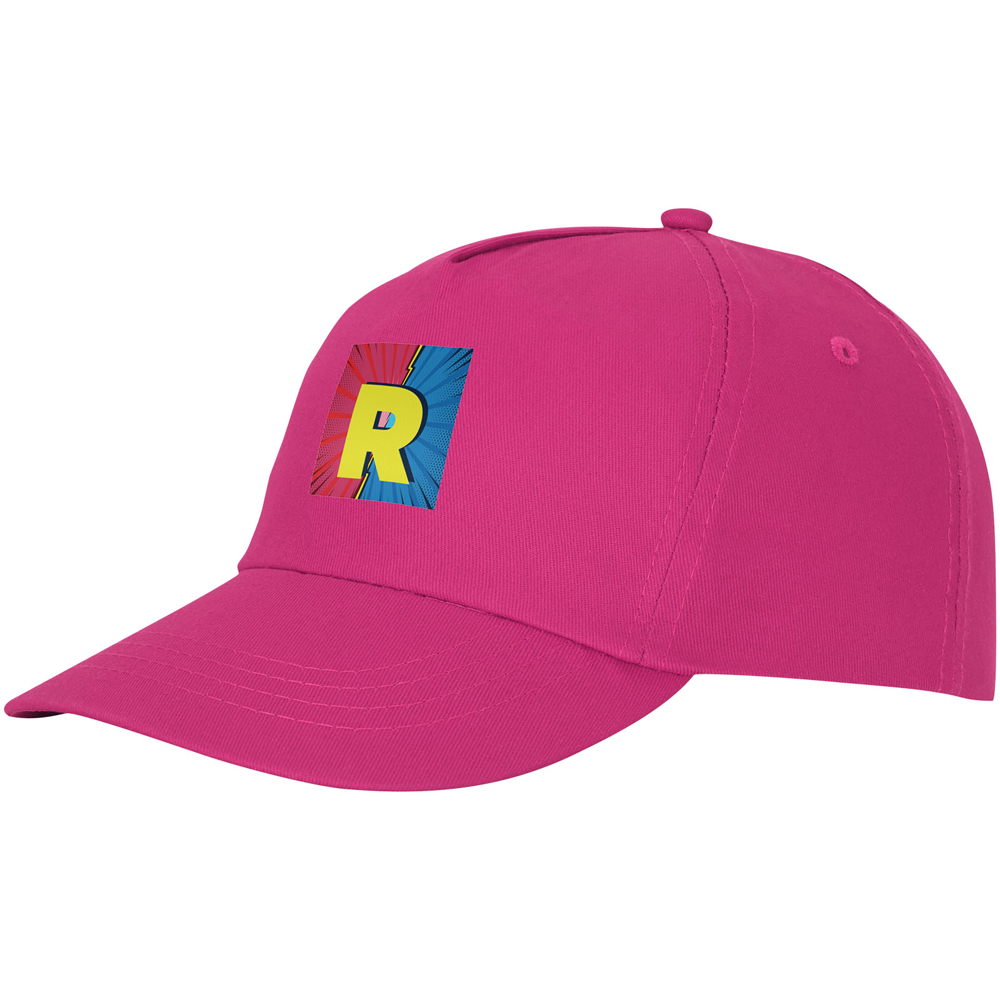 Feniks 175 g/m² cap med 5 paneler i farven Magenta