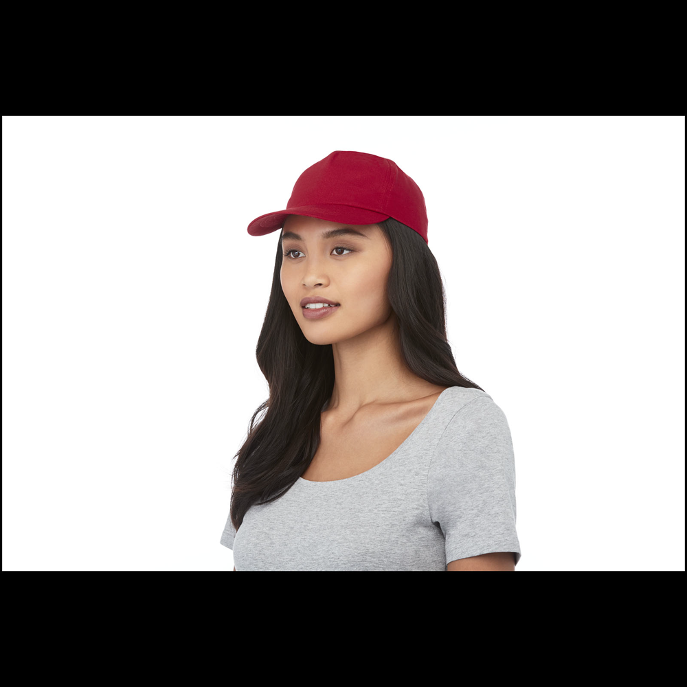 Feniks 175 g/m² cap med 5 paneler i farven Rød