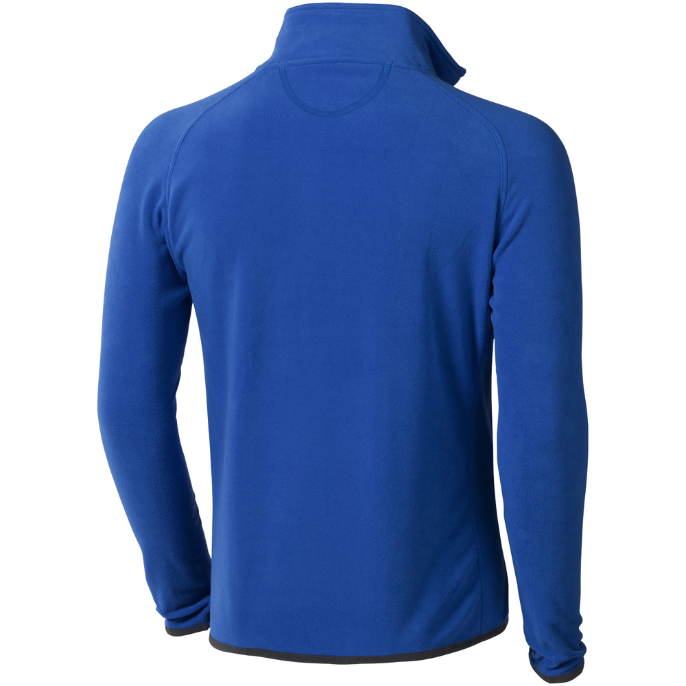 Brossard microfleece jakke med gennemgående lynlås i farven Blå