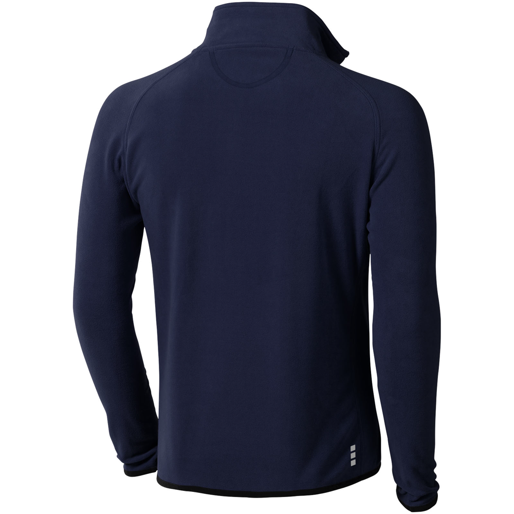 Brossard microfleece jakke med gennemgående lynlås i farven Marineblå