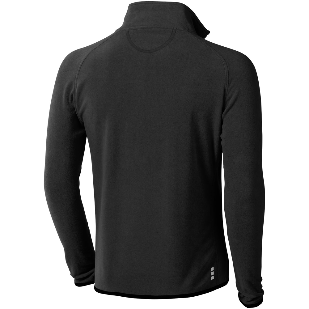 Brossard microfleece jakke med gennemgående lynlås i farven Antracit