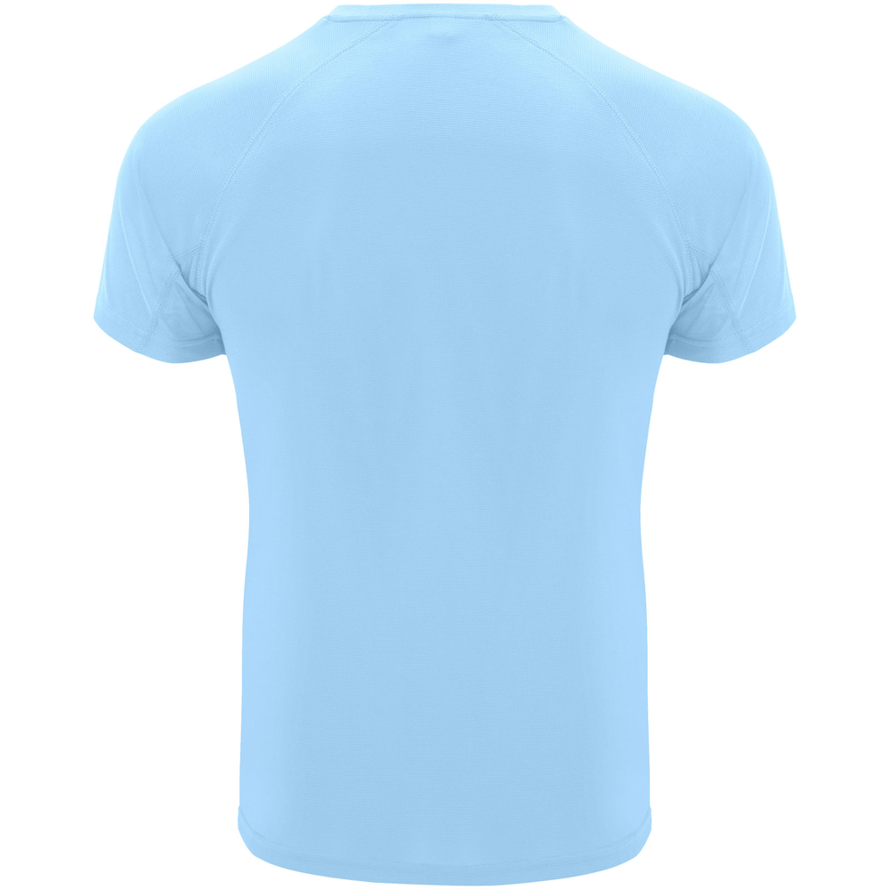 Bahrain 135 g/m² kortærmet sports t-shirt til børn i farven Himmelblå