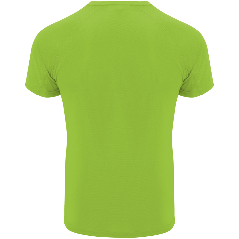 Bahrain 135 g/m² kortærmet sports t-shirt til børn i farven Limefarvet